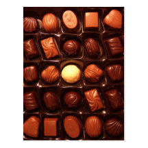 CHOCOLATS BELGES CARTE POSTALE