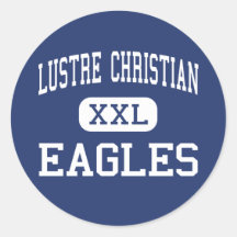 Chrétien de lustre - Eagles - haut - Frazer Montan Adhésif Rond