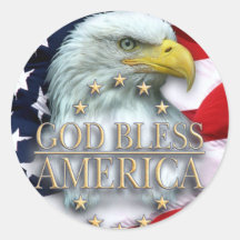 CHRISTELIJK AMERIKAANS DESIGN STICKERS