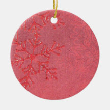 Christmas red snowflakes kerst ornamenten
