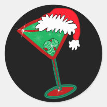 Christmastini Adhésifs Ronds
