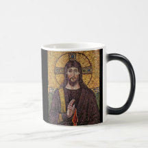 Christus_Ravenna_Mosaic Beker