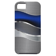 Chrome futuriste de pointe Sapphire2 de maille de  Coque iPhone 5