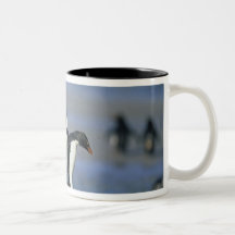 Chrysocome de pingouins, d'Eudyptes de Rockhopper) Tasse À Café