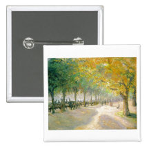 Chute 1890 d'automne d'arbre de Hyde Park Camille  Pin's