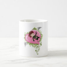 Chute dans l'amour mug à café