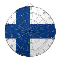 Cible avec le drapeau de la Finlande