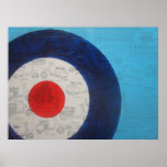 Cible de mod de partie poster