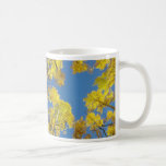 Ciel bleu, trembles d'or tasse