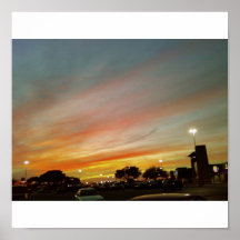 Ciel d'arc-en-ciel affiches