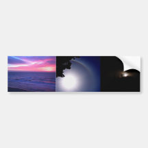 CIEL DE L'ORÉGON ADHÉSIF POUR VOITURE