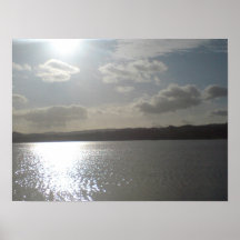 Ciel de Windermere de lac Posters