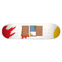 ciel ou enfer skateboards personnalisés