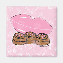 Ciel rose magnets