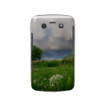 Cieux orageux de caisse audacieuse de Blackberry Coque Blackberry