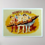 Cigares de filles de miel posters