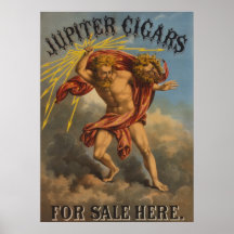 Cigares de Jupiter Affiches