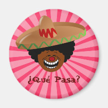 Cinco De Mayo - Que Pasa : Espagnol pour la fiesta Aimants