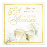 Invitations anniversaires de mariages