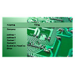 Cartes de visite informatique