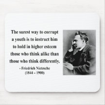Citation 2b de Nietzsche Tapis De Souris