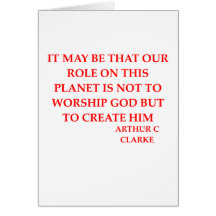 citation d'Arthur c Clarke Cartes De Vœux