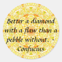 Citation de Confucius -- sagesse portable Adhésifs
