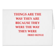 citation de hoyle de Fred Carte De Vœux