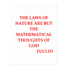 Citation d'EUCLID Cartes Postales