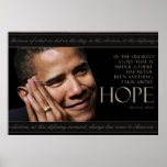 Citation d'Obama Posters