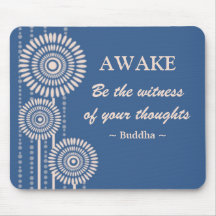 Citation Mousepad de Bouddha Tapis De Souris