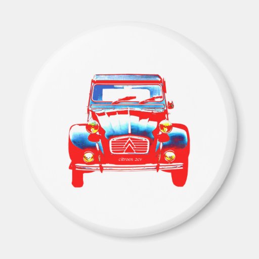 Citroen 2CV 2 Magnets