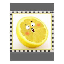 citron carte postale