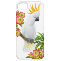 Citron Crested le cacatoès dans le coque iphone de Étuis iPhone 5