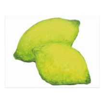 Citrons Carte Postale