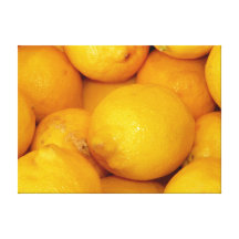 Citrons frais impressions sur toile