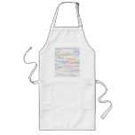 Class Of 1980 Text Design II Long Apron tabliers