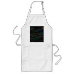 Class Of 2008 Text Design I Long Apron tabliers