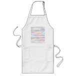 Class Of 2010 Text Design II Long Apron tabliers