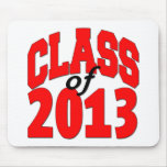 Classe de 2013 (rouge) tapis de souris