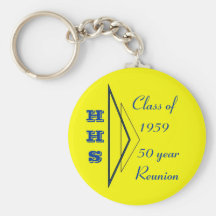 Classe de Hastings de 1959 cinquantième réunions Porte-clés
