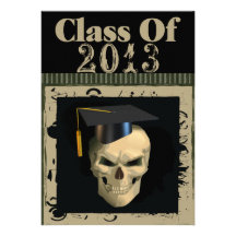 Classe licenciée de casquette de crâne et de diplô bristols