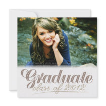 Classe licenciée de l'invitation 2012 blanc modern