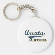 Classique de ville d'Arcata la Californie Porte-clefs