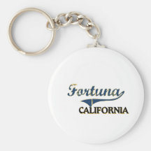Classique de ville de Fortuna la Californie Porte-clefs
