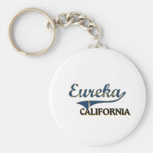 Classique de ville de la Californie d'Eureka Porte-clef