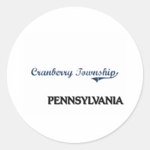 Classique de ville de la Pennsylvanie de banlieue  Autocollant