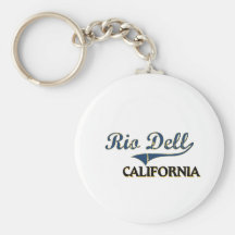 Classique de ville de Rio Dell la Californie Porte-clés