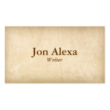 Classique Modèle De Carte De Visite
