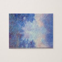 Claude Monet - la Seine dans le puzzle de matin
